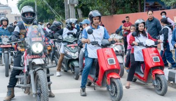 काठमाण्डौ–नमोबुद्ध टुरिङ्ग र्याली सम्पन्न